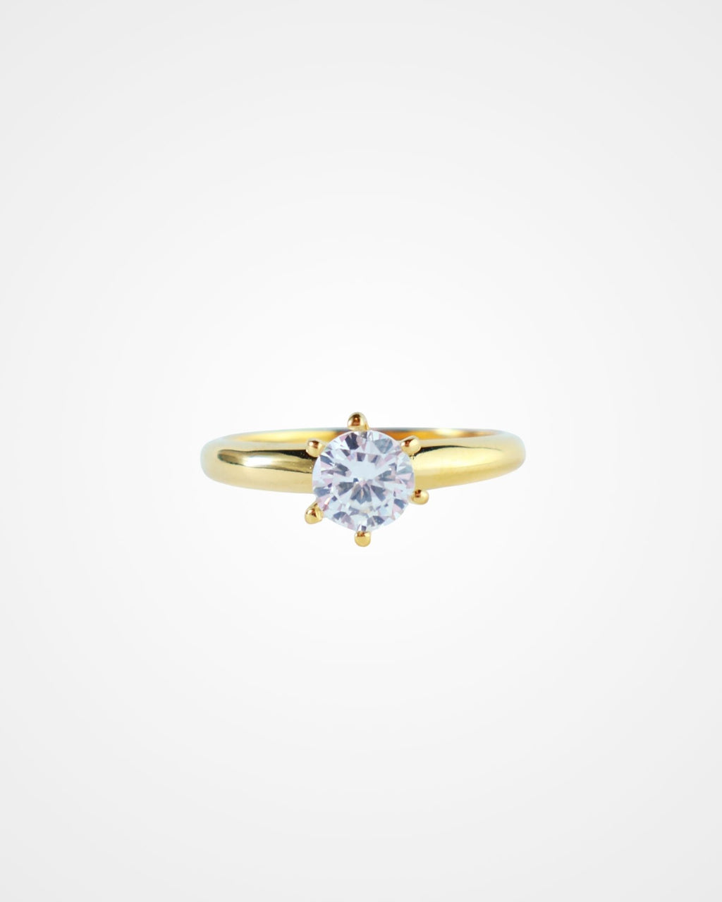Eternidad gold ring