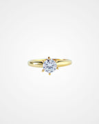 Eternidad gold ring