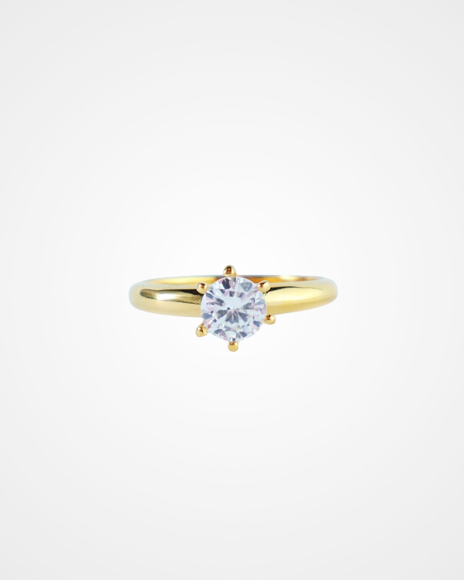 Eternidad gold ring