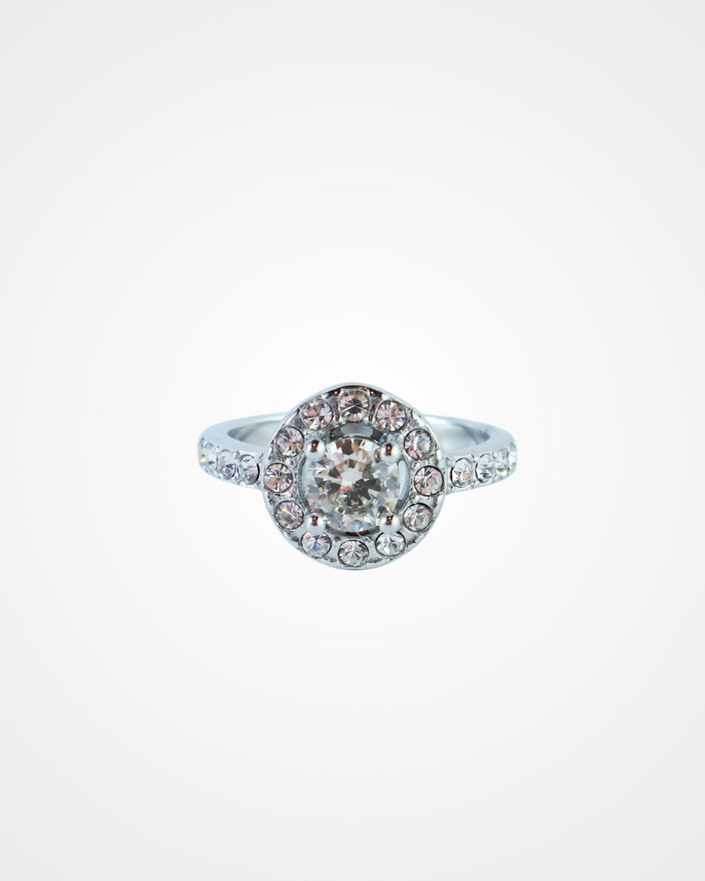 Promise silver ring