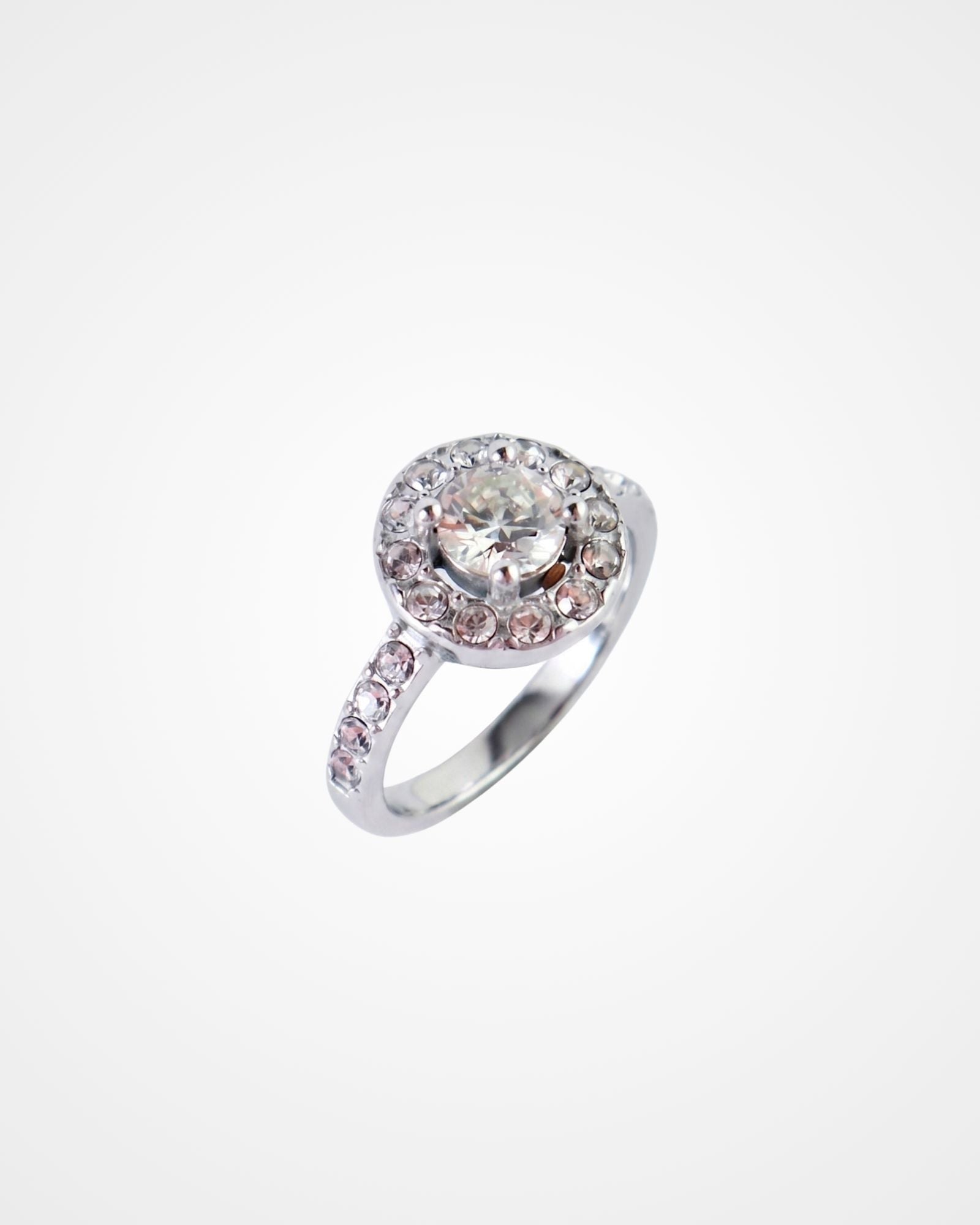 Promise silver ring