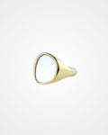Nacar chunky ring