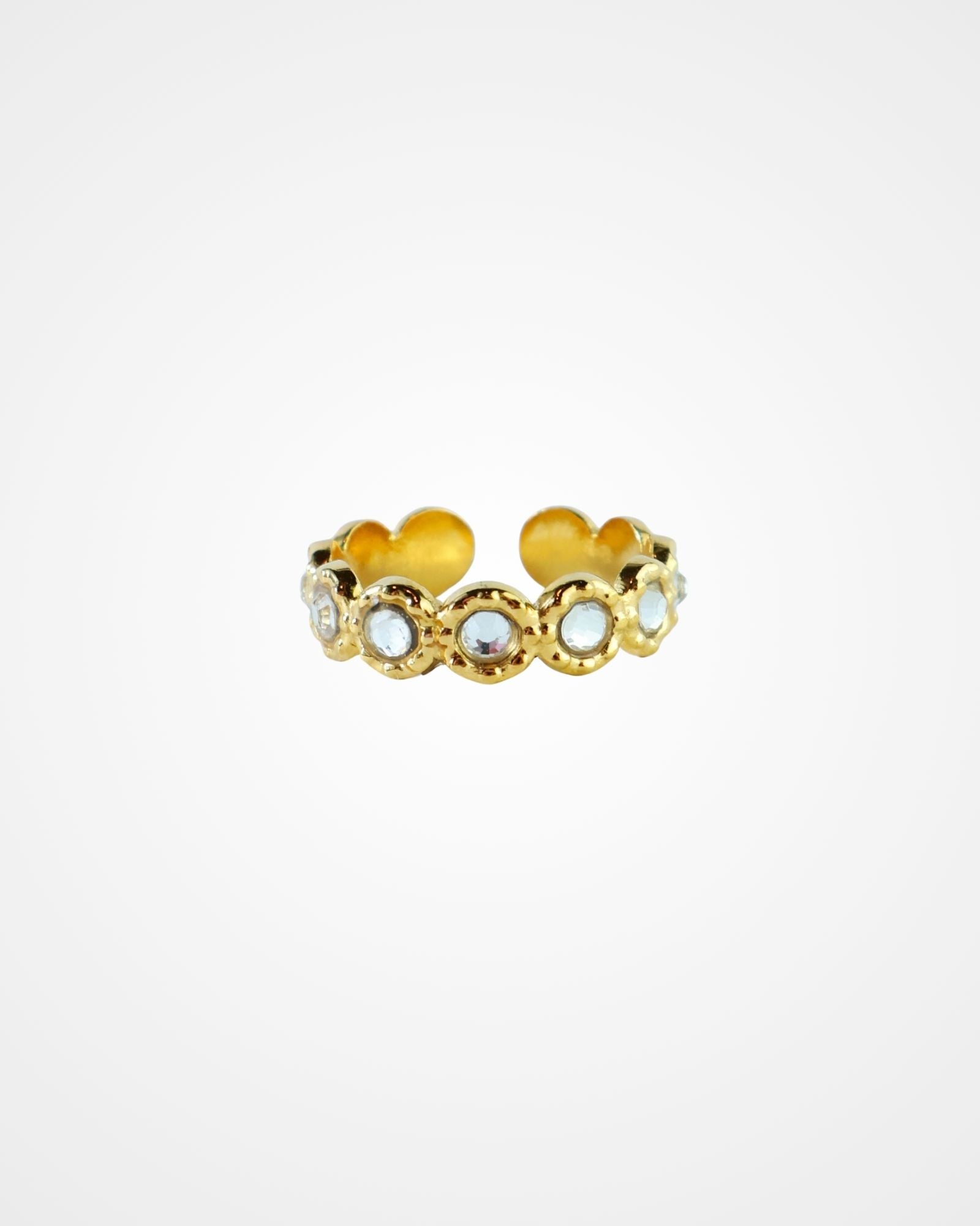 Soft glam ring