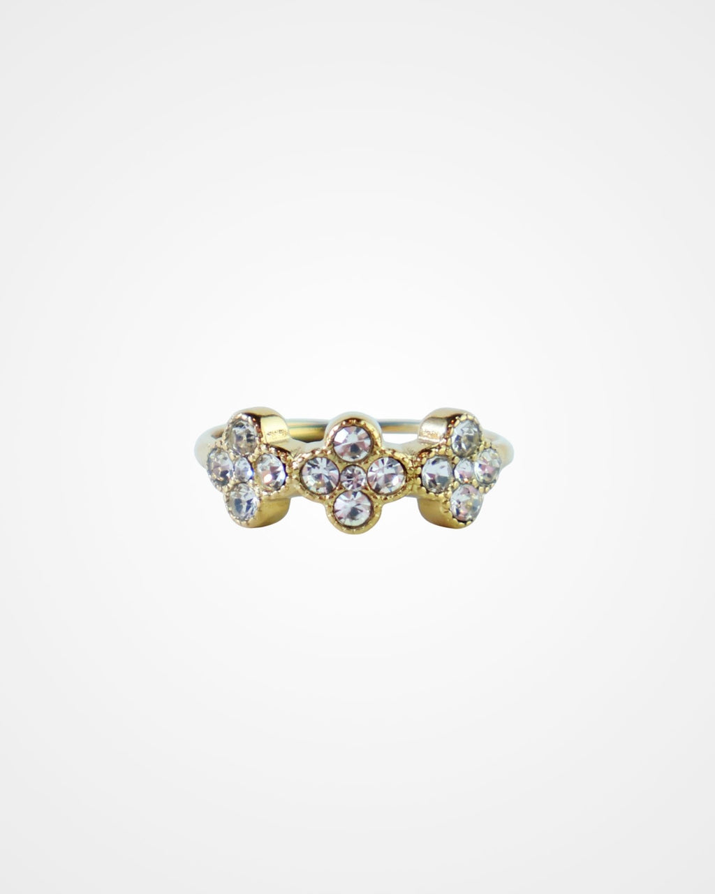 Daisies  gold ring