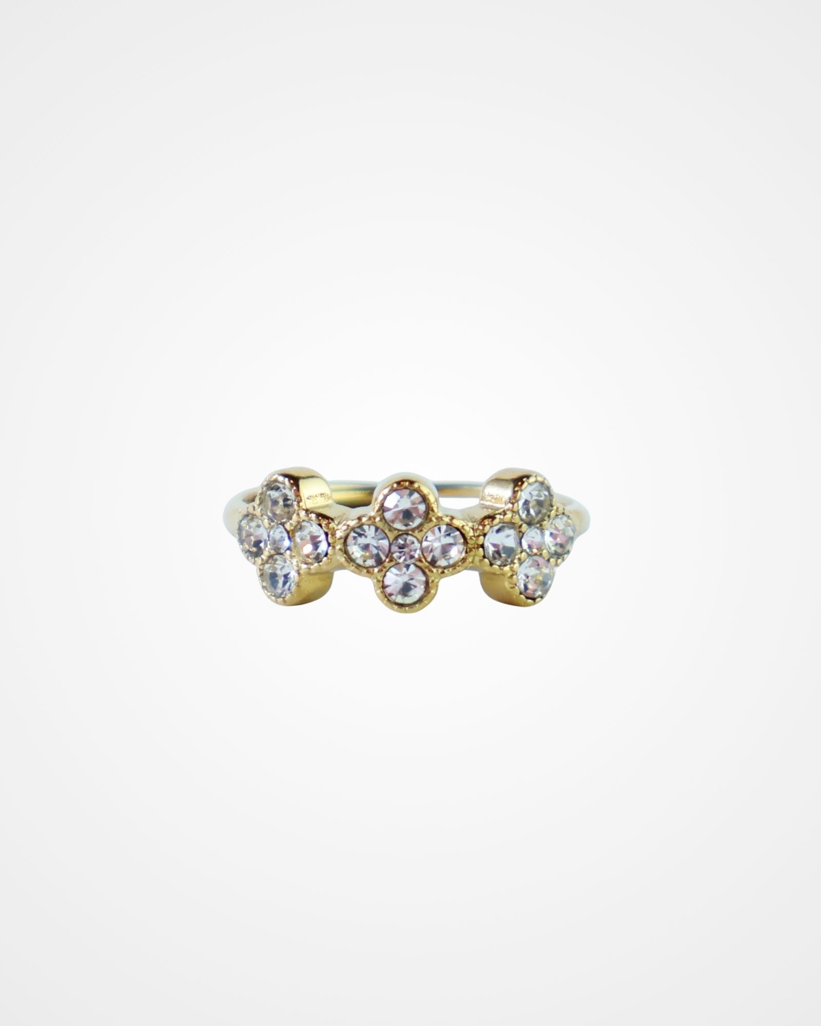Daisies  gold ring