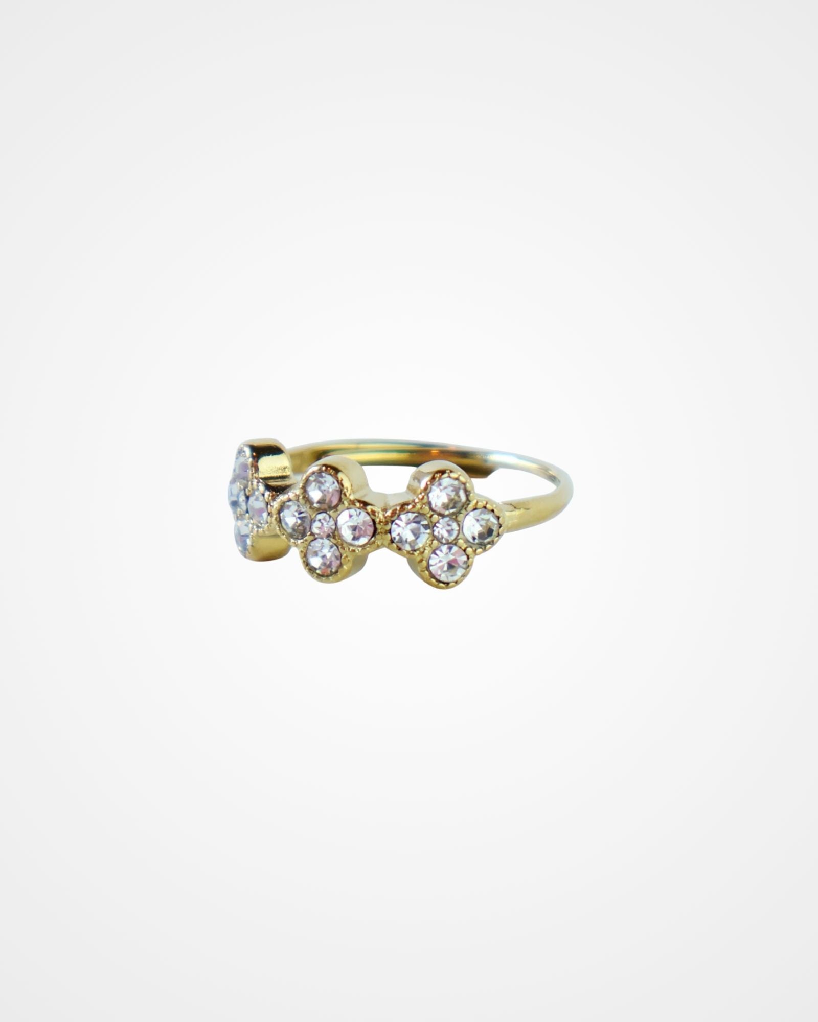 Daisies  gold ring