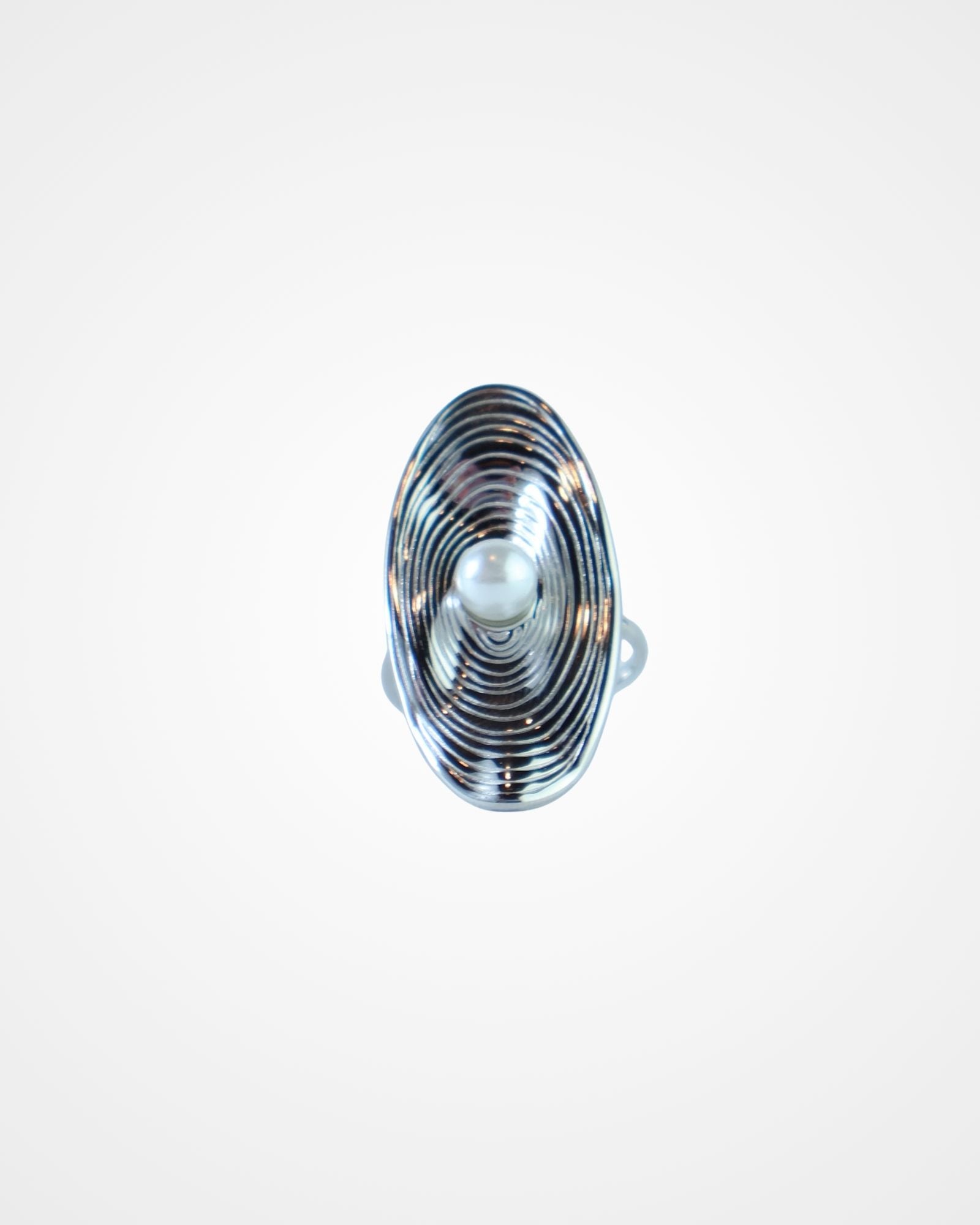 Salted Silver ring