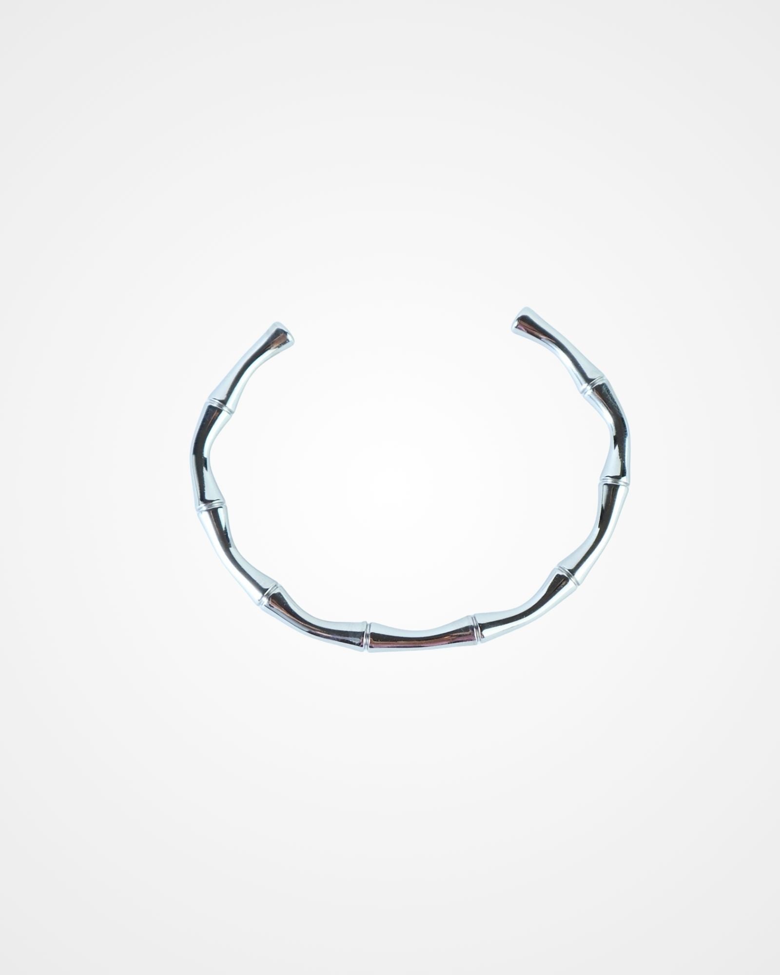 Bamboo Silver Brazalete