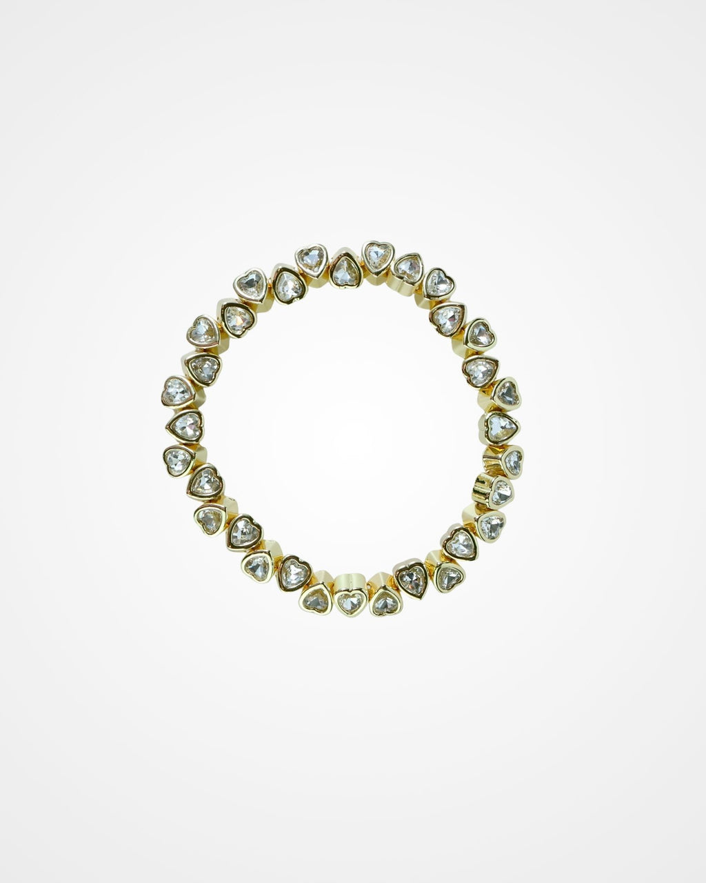 Crystal Heart Brazalete