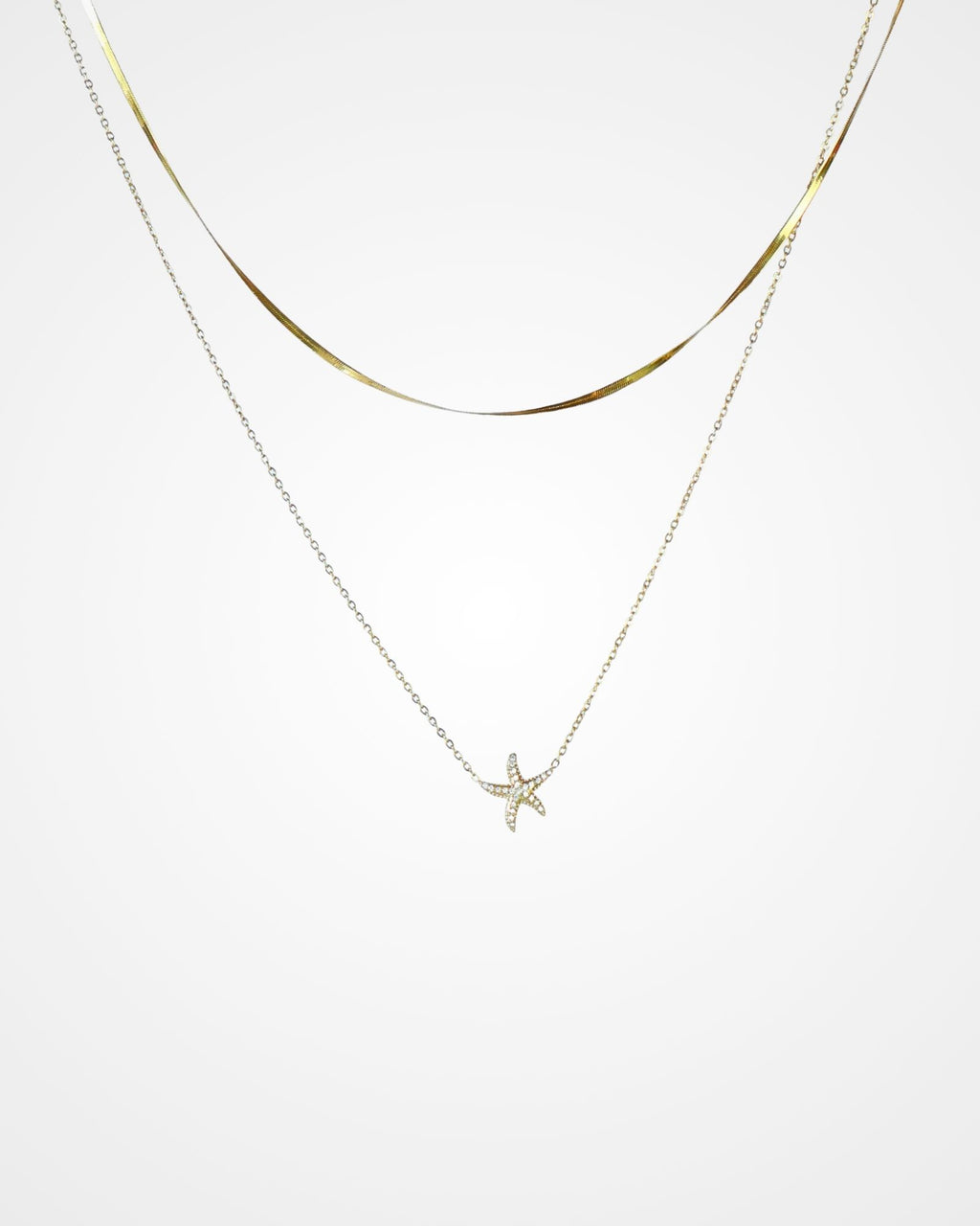 Noche Gold Layered Necklace