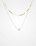 Noche Gold Layered Necklace