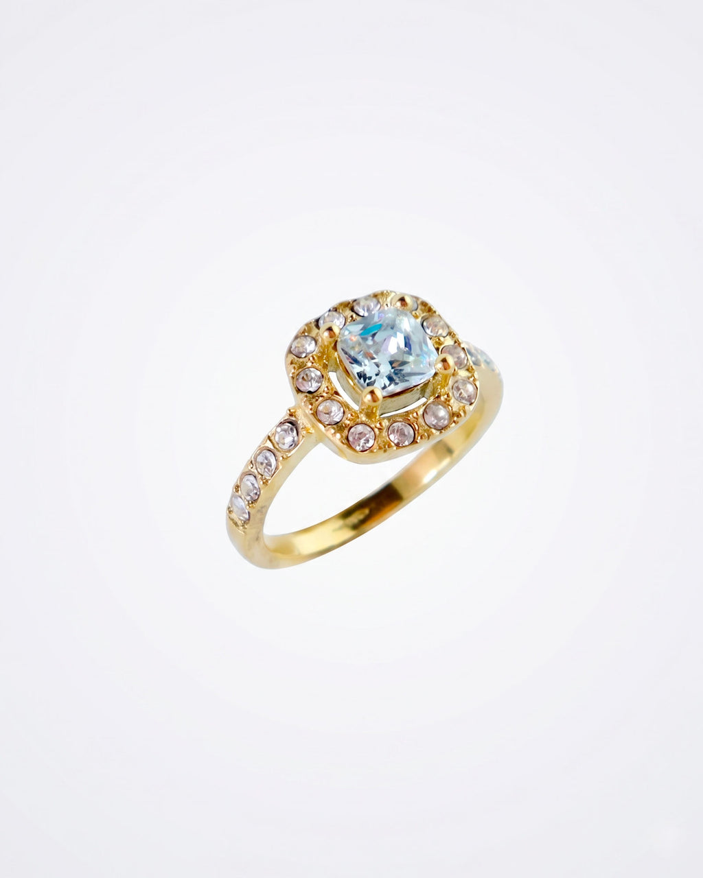 Promise gold ring