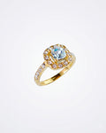 Promise gold ring