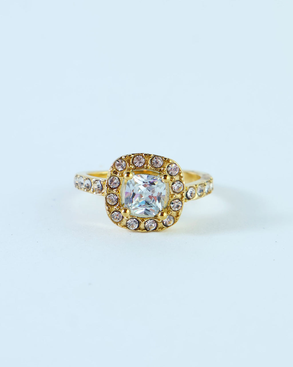 Promise gold ring