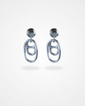Anillas silver earrings