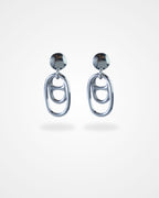 Anillas silver earrings
