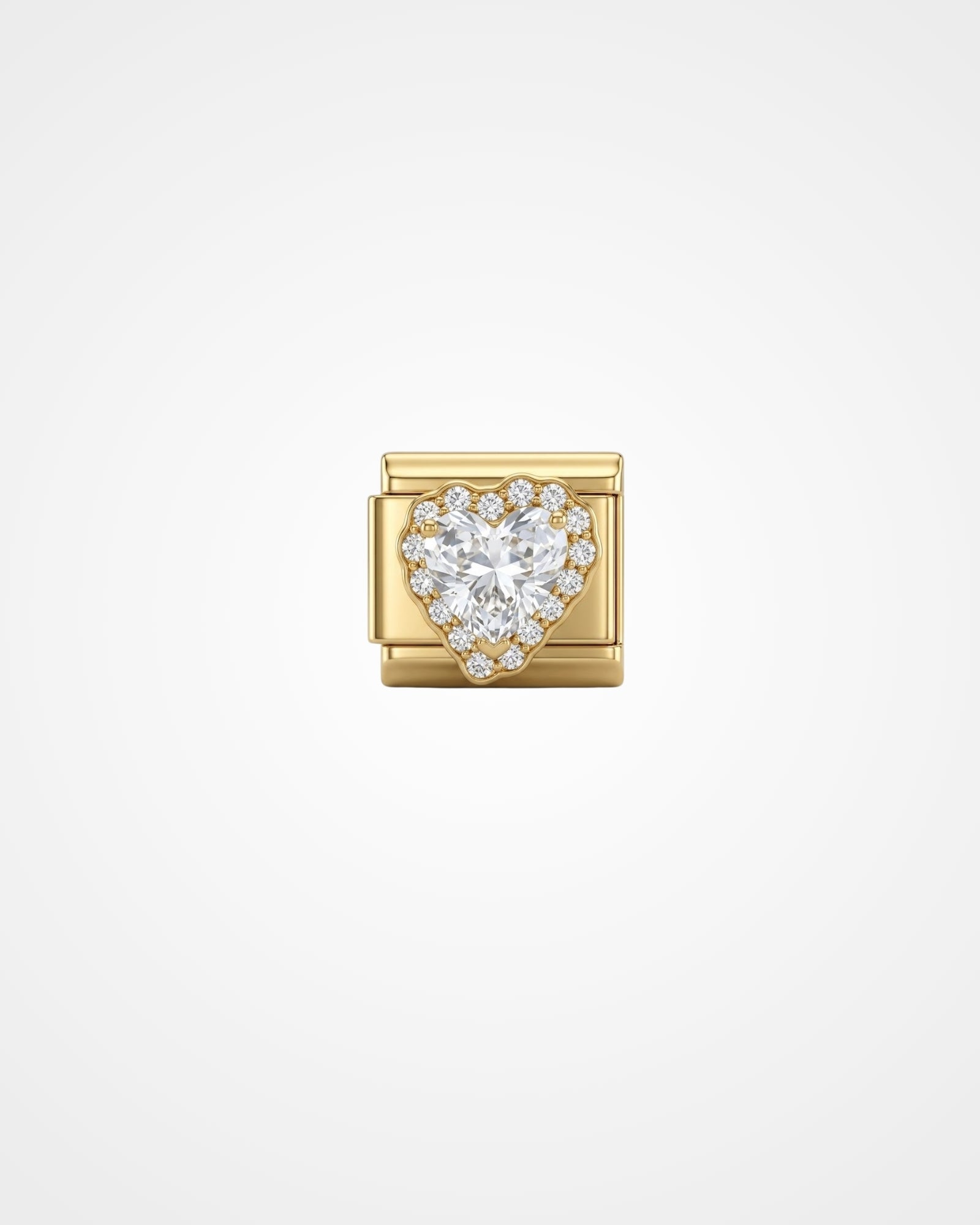 Charm Corazón Cristal