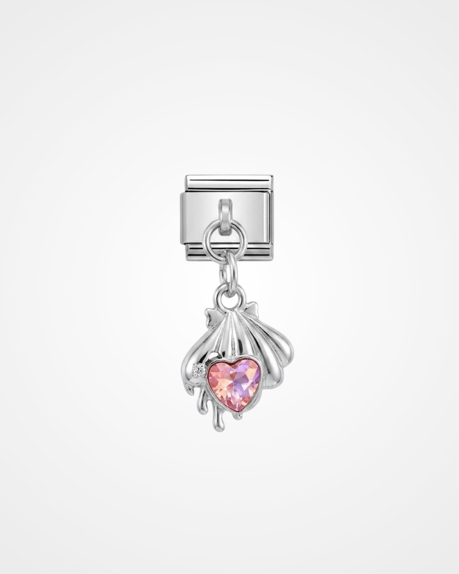 Charm Sirena Pink Heart