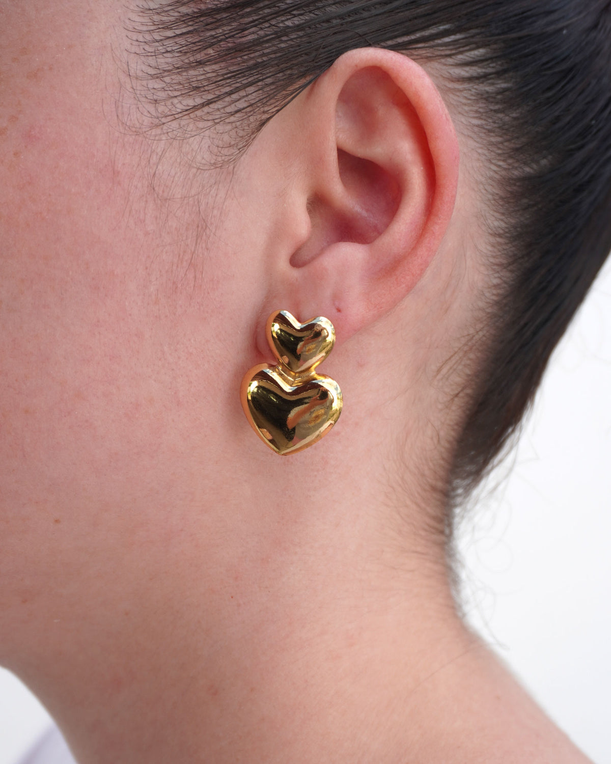 Dos Corazones Earrings