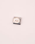 Charm Soffy de Acero Inoxidable plateado para Brazalete Italiano