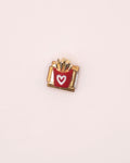 Charm Papitas de Acero Inoxidable dorado para Brazalete Italiano