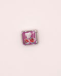 Charm Cherry 03 de Acero Inoxidable plateado para Brazalete Italiano