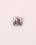 Charm Cherry 05 de Acero Inoxidable plateado para Brazalete Italiano