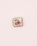 Charm Cherry 06 de Acero Inoxidable dorado para Brazalete Italiano