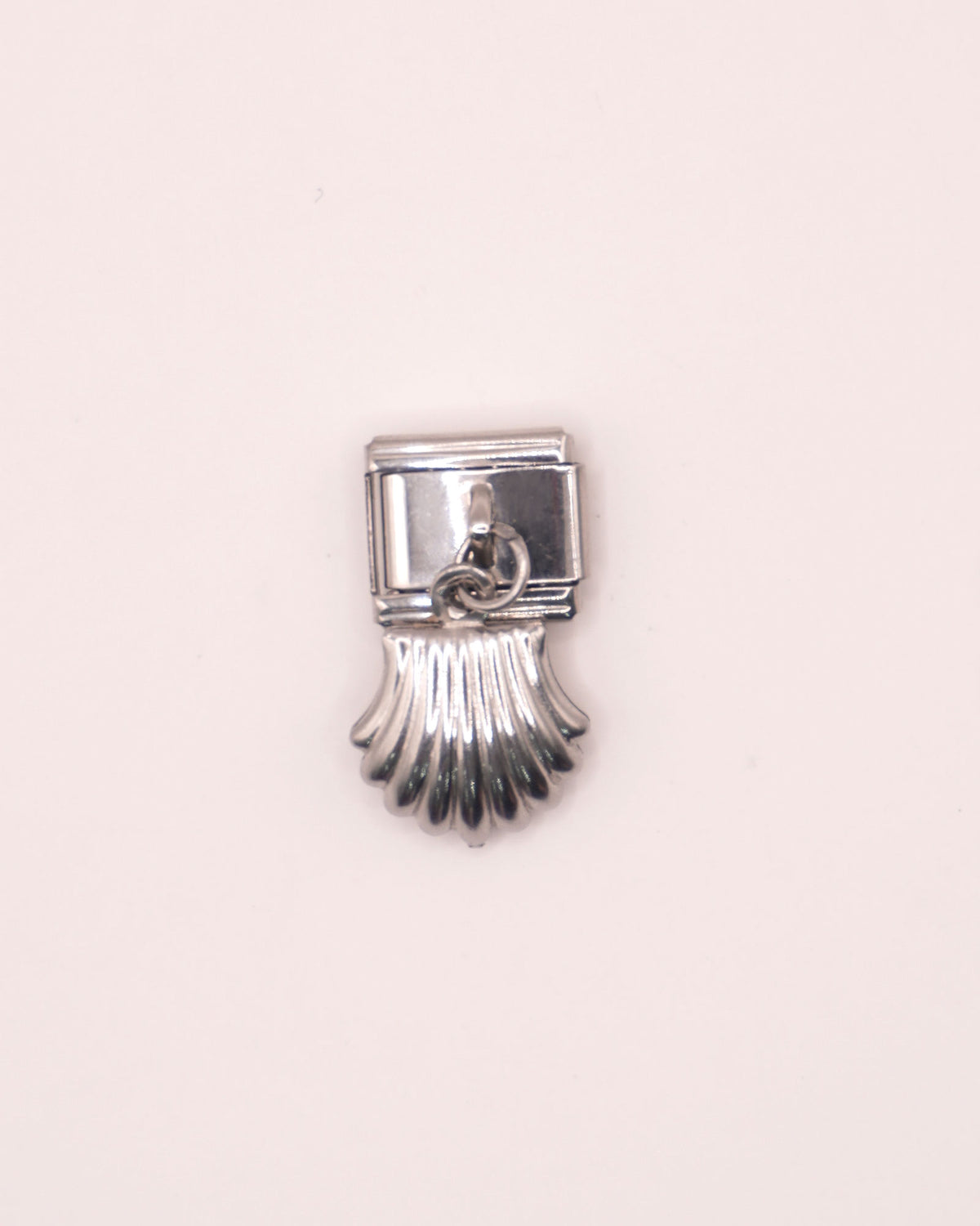 Charm Conchita Colgante Plata de Acero Inoxidable Plateado para Brazalete Italiano