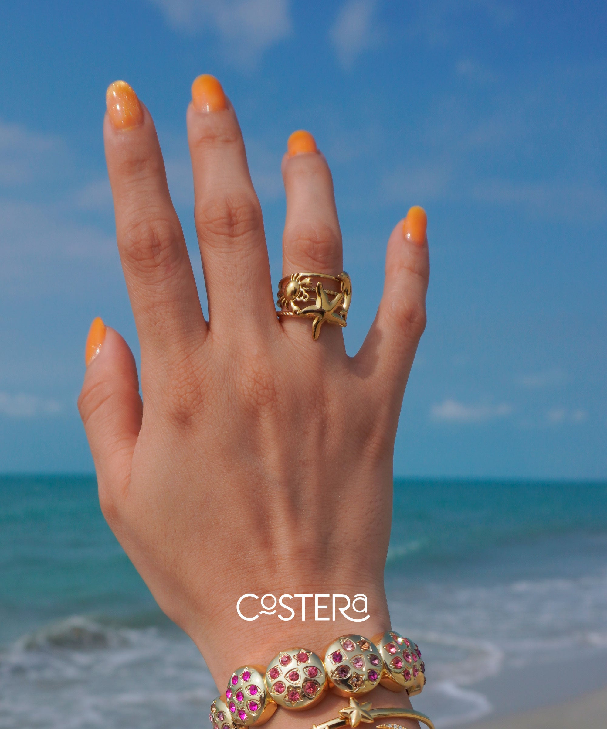 Costa Gold ring
