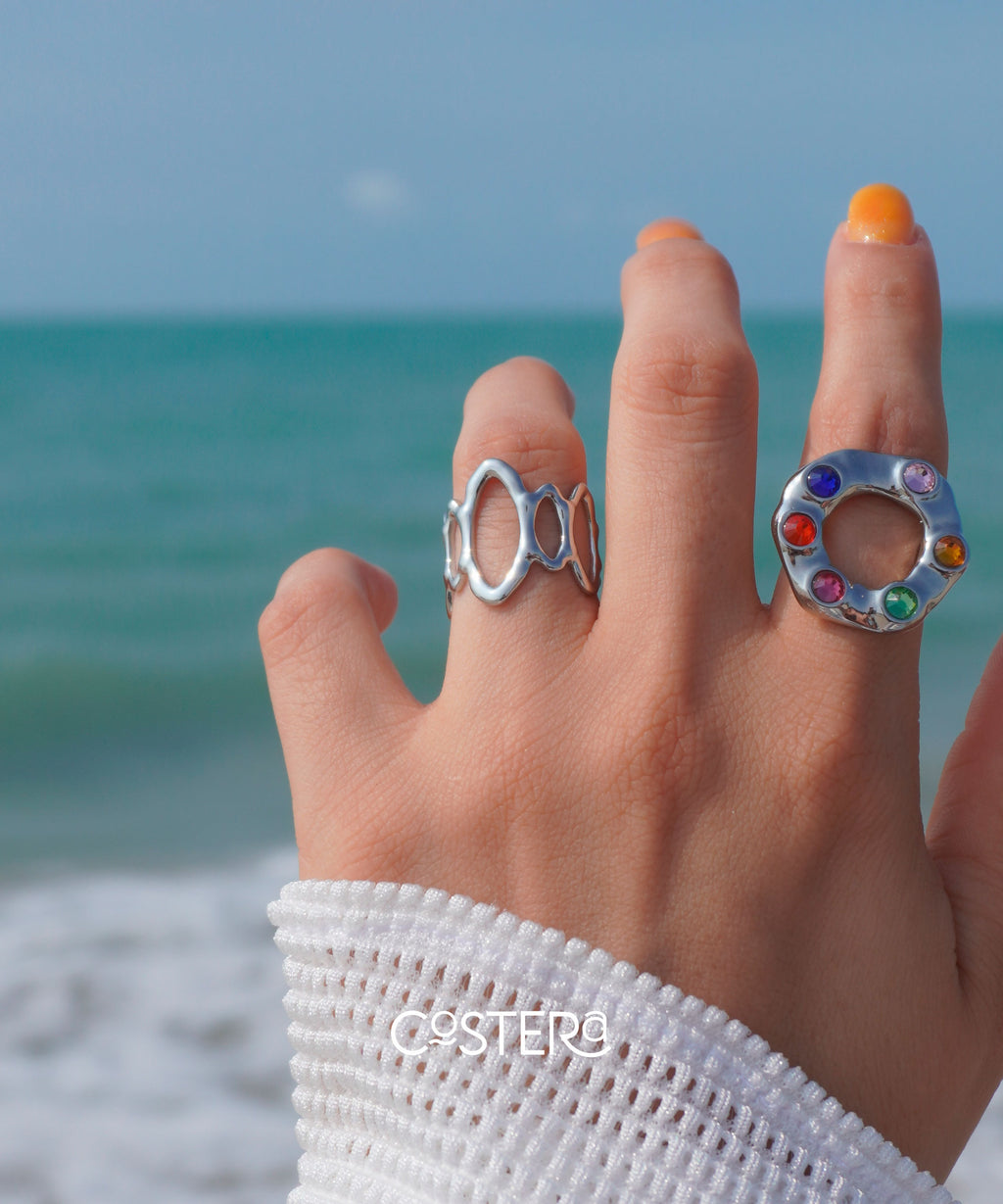 Paraiso Silver ring