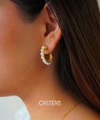 Daisy Hoops