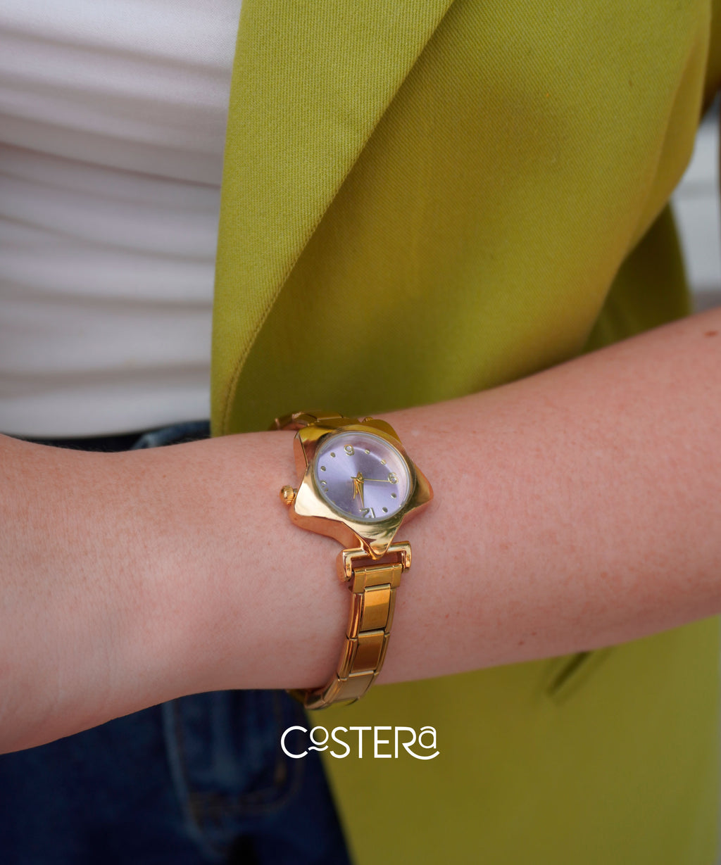 Reloj Italiano Estrella Violeta
