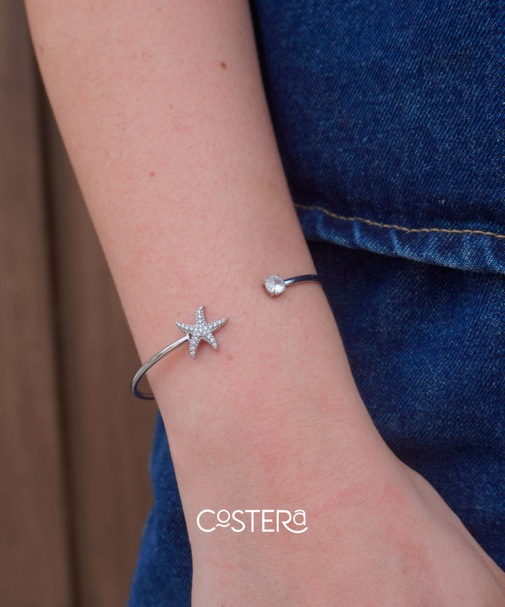 Noche Silver Brazalete