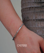 Bamboo Silver Brazalete