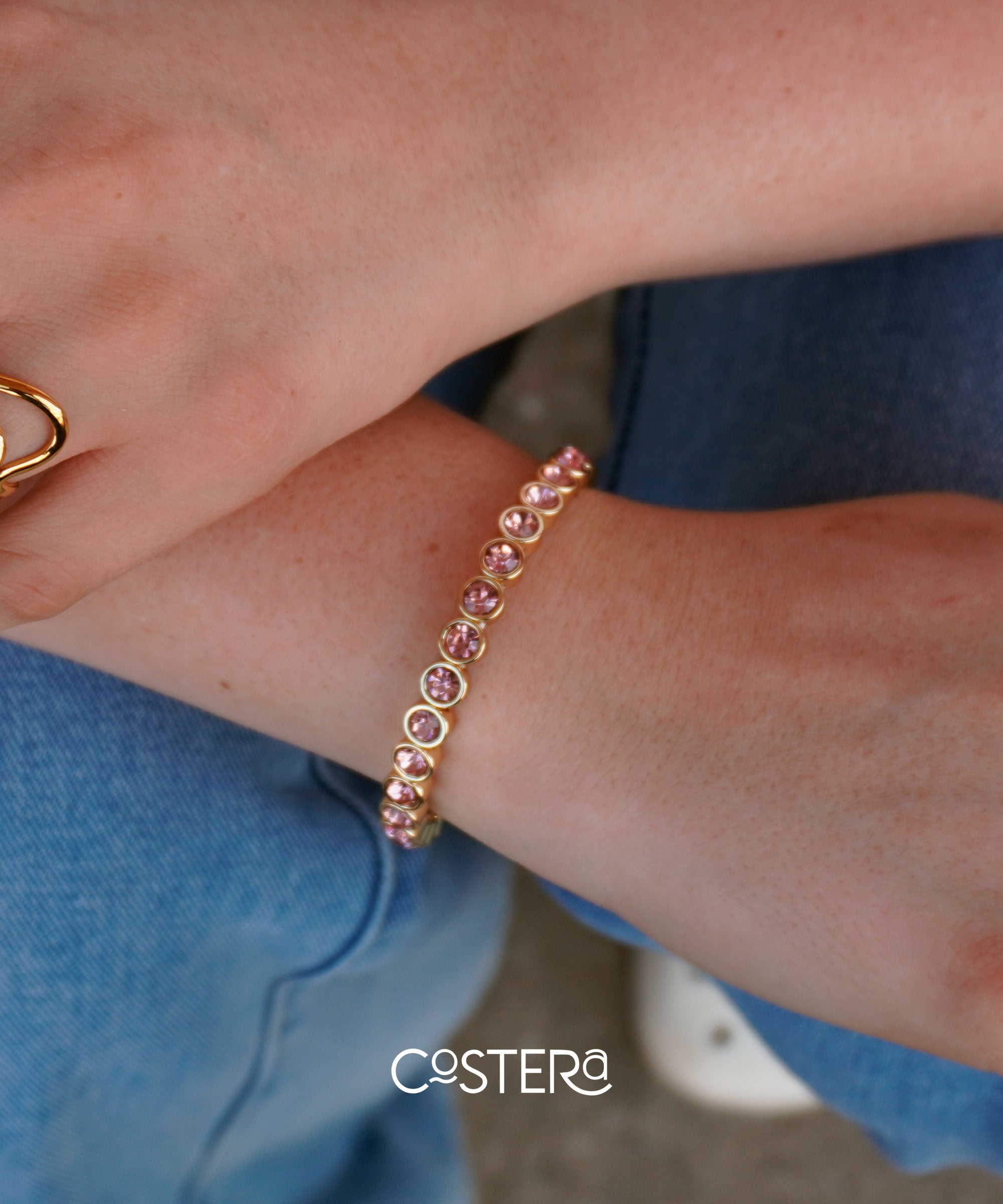 Pink Drops Brazalete